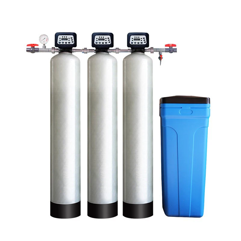 Water Softener & Filtration Systems With Auto Running Control And FRP Material For  Treatment 1 Year Warranty