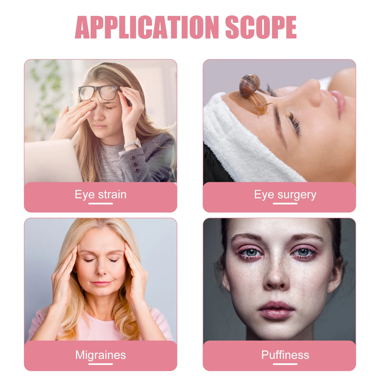 

4Pcs Adorable Eye Mask Reusable Cooling Ice Eye Mask for Dry Itchy Eyes and Dark Circles Birthday Gift Nap Blindfolds