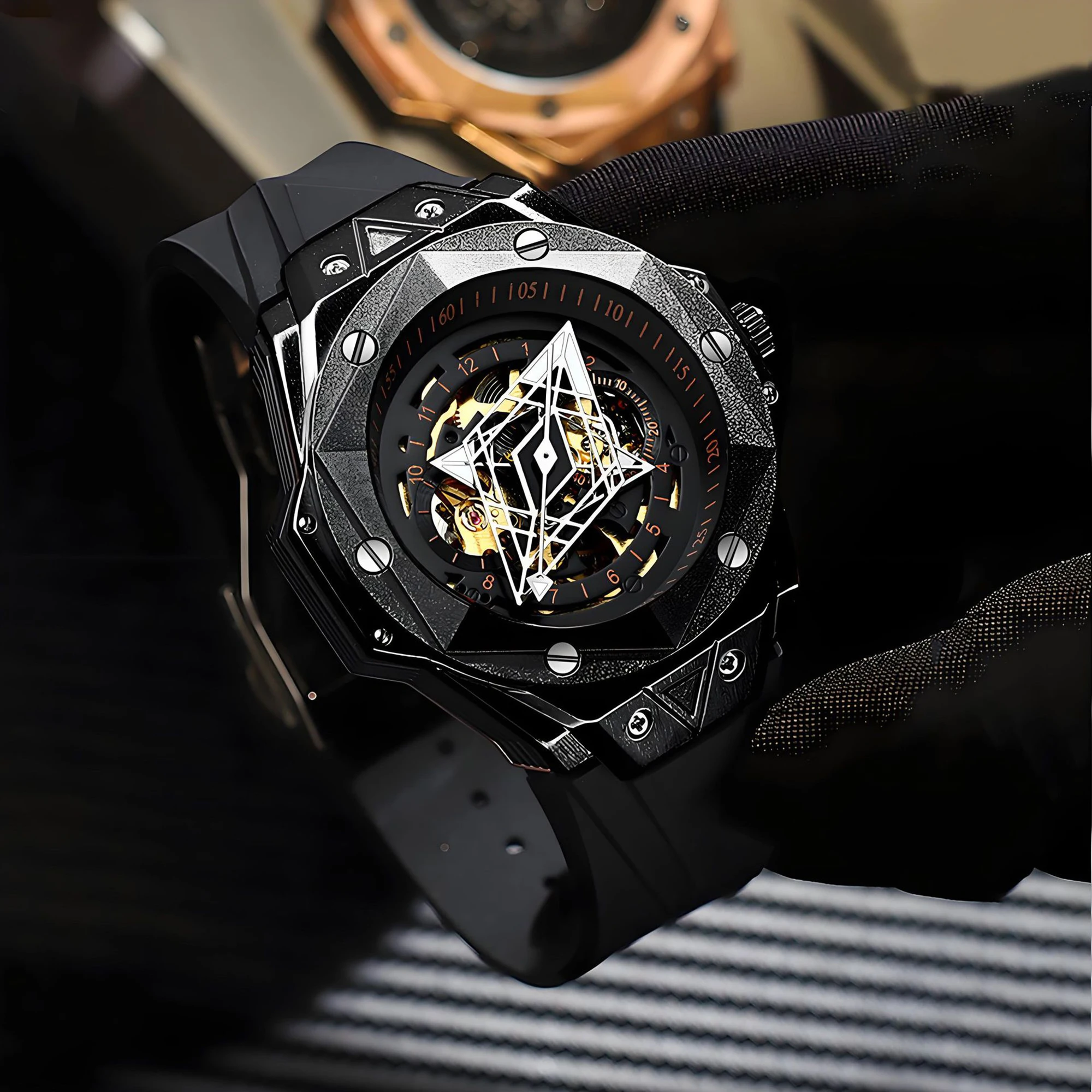 BINBOND Automatisch Precisie T - Tourbillon Movement Watch recensie en prijs
