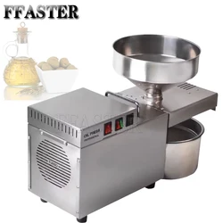 Small Commercial Oil Press Organic Oil Master Stainless Steel Automatic Oil Machine Hemp Oil Extractor Machinery Oil Expeller