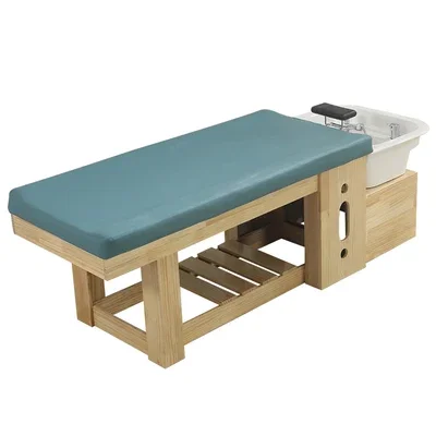 

# Beauty Dual-use Shampoo Bed, Hair Salon Dedicated Barber Shop Massage Full Lying Flush Bed Direct Sales #