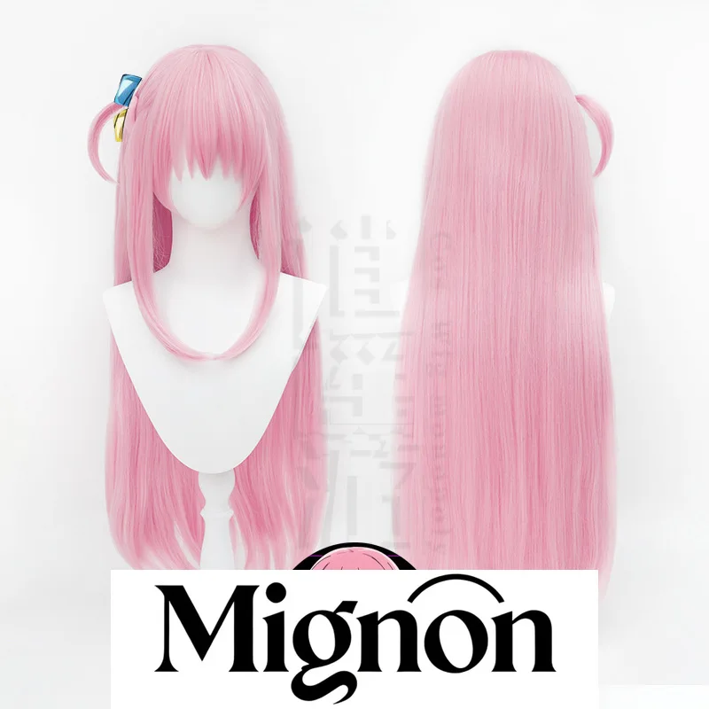 

Bocchi the Rock! Gotō Hitori Cosplay Wig Tender Pink Child Version Halloween Gift
