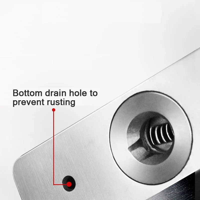 Portable Door Lock Padlock Safety Waterproof Antirust Street Lock304 Stainless Steel Padlock 4 Key Heavy Duty Solid Lock