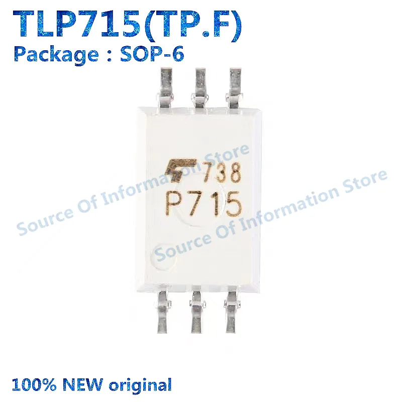 

10Pcs, TLP715(TP.F) SOP-6 Optocoupler Chip, 100% New