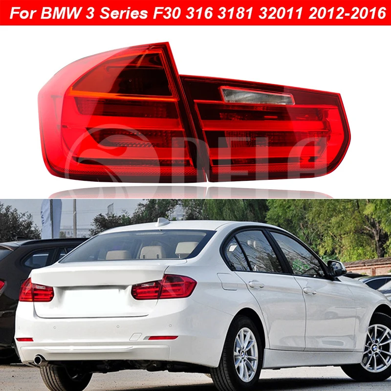 

For BMW 3 Series F30 316 318i 320li 2012-2016 Car Tail Light Brake Lamp Reverse Turn Signal Assembly 63217259916 63217259896