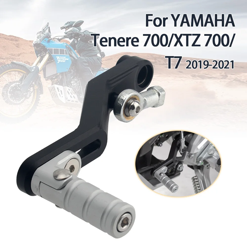 Dla YAMAHA Tenere 700 Tenere700 XTZ 700 T700 2019-2023 motocykl regulowana składana dźwignia zmiany biegów dźwignia zmiany biegów dźwignia zmiany