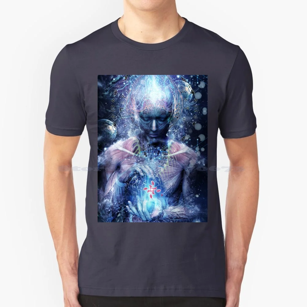 Silence Seekers T Shirt 100% Cotton Tee Cameron Gray Music Love Life Peace Dream Photoshop Visionary Psychedelic Album