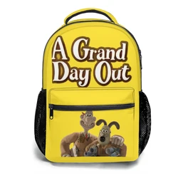 Kawaii Cute Gromit Printed Lightweight Casual Children's Youth Backpack Schoolbag 17inch
