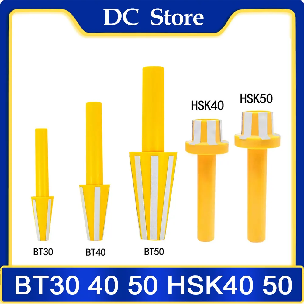 

BT30 BT40 BT50 HSK32 HSK40 HSK50 HSK63A HSK63F HSK Cleaning Rod Cleaner Brush Taper Collet Holder Wipe Tool Holder bracket tool