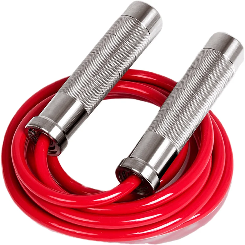 Weight Bearing Skipping Rope Stainless Steel Handle Design Women Fat Loss Shaping Workout Portable Muscle Building Fitness Gear
