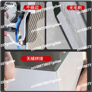 Automatic Chamfering Machine High Precision Vertical Tile Chamfering Machine 45 Degree Electric Desktop Tile Cutting Machine