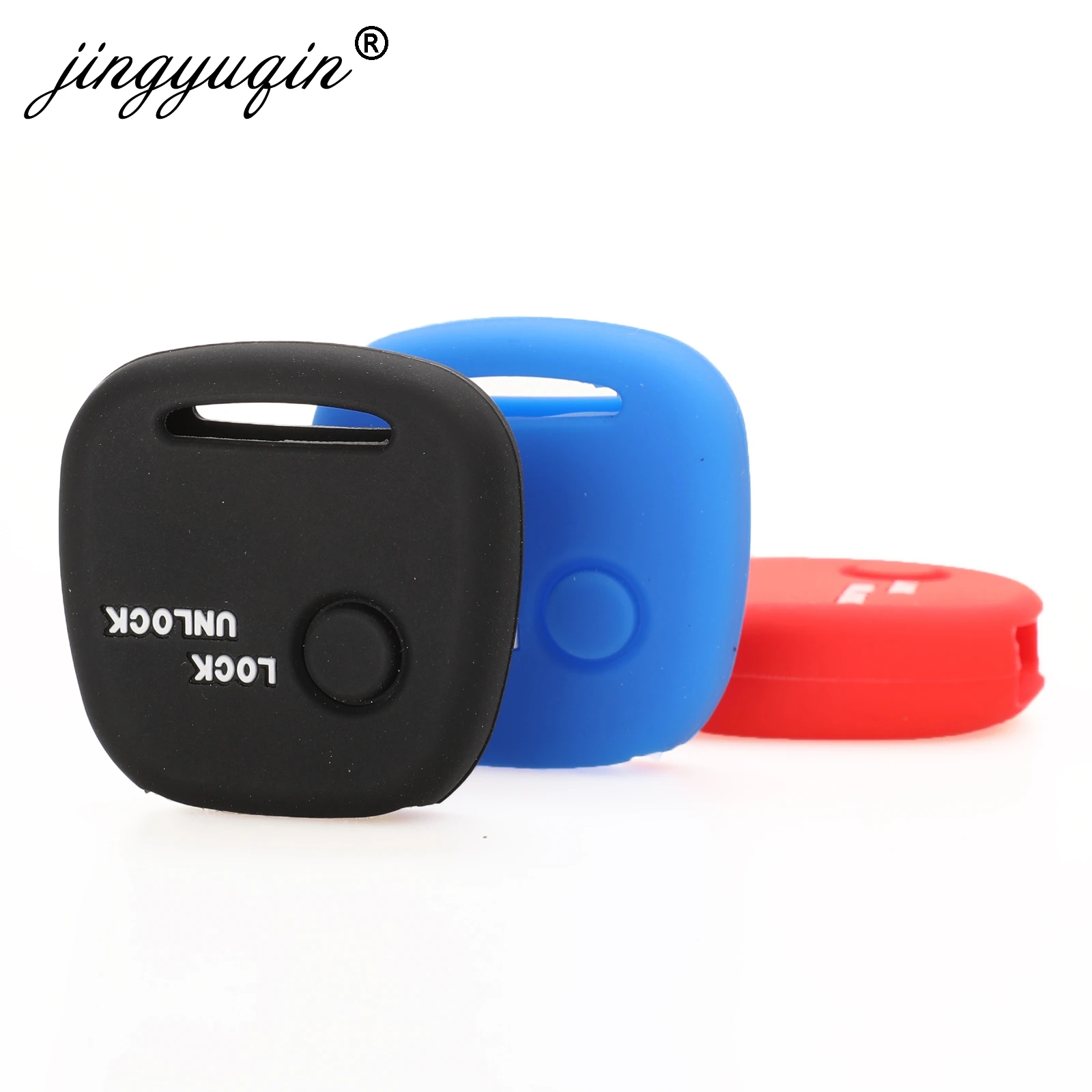 Silicone Rubber Car Key Case For Mazda Suzuki fit Toyota 1 button Skin Silica Gel Remote Key Cover Protect Jaket Car Styling