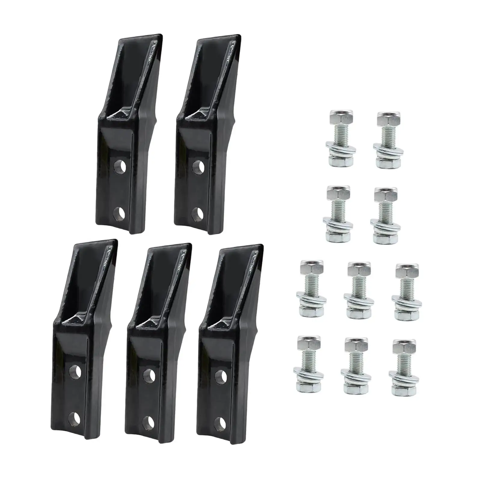5 Pieces Mini Excavator Bucket Teeth Hardware Components Easy Installation Accessories