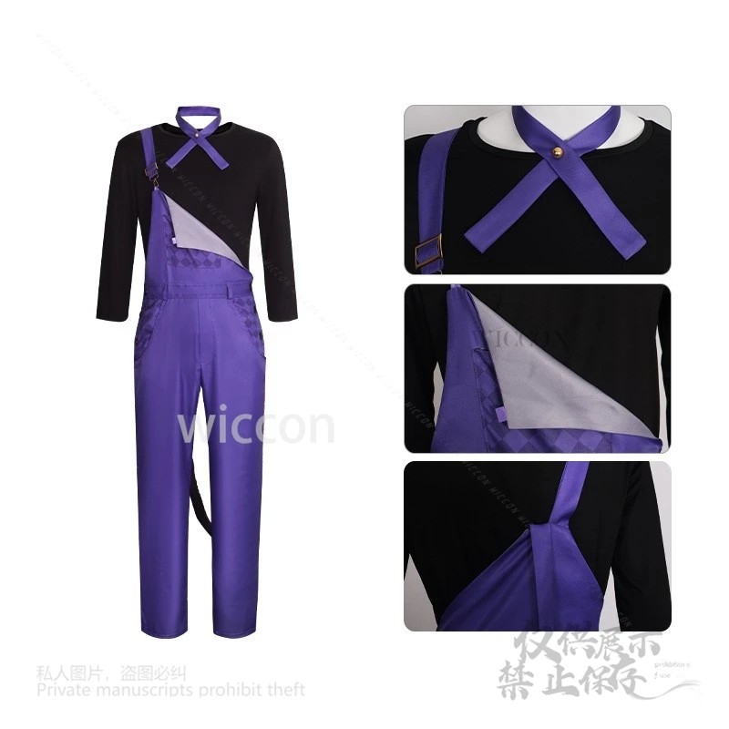 Аниме-игровой проект Косплей Sekai PJSK ‌ Костюм Кусанаги Нене Руи с ушками, платье Нене, парик для Хэллоуина, полный комплект, реквизит по индивидуальному заказу