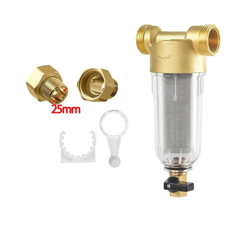 قابلة لإعادة الاستخدام فلوشابل غرامة تصفية الرواسب تصفية المياه الحنفية تصفية المياه الرواسب دروبشيب