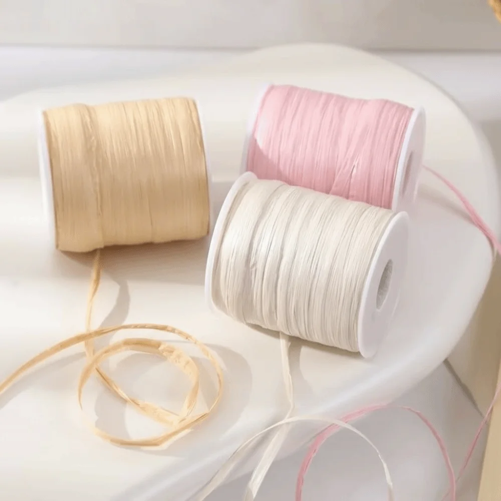 خيط رافيا عالي الجودة 120 متر  - مراجعة Crochet Bag Raffia وسعره
