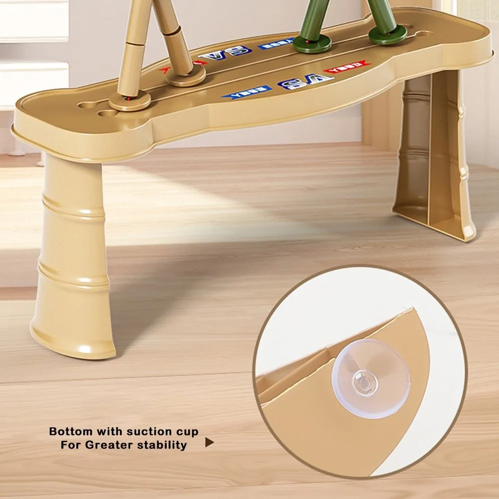 Two-player Battle Bamboo Man Battle Toy Parent-Unisex Games Anti-stress Battle Board Game Handmade Materials Bag Interactive