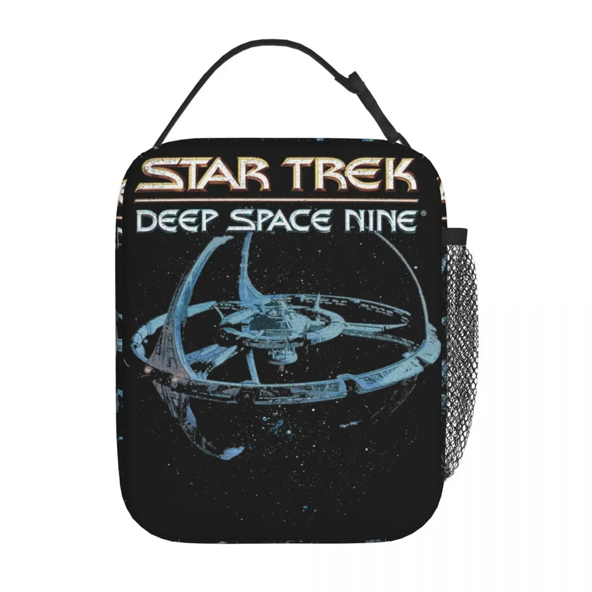 Insulated Lunch Boxes Stars Treks Deep Space Nine Space Station Lunch Food Box Ins Style Cooler Thermal Lunch Box For School