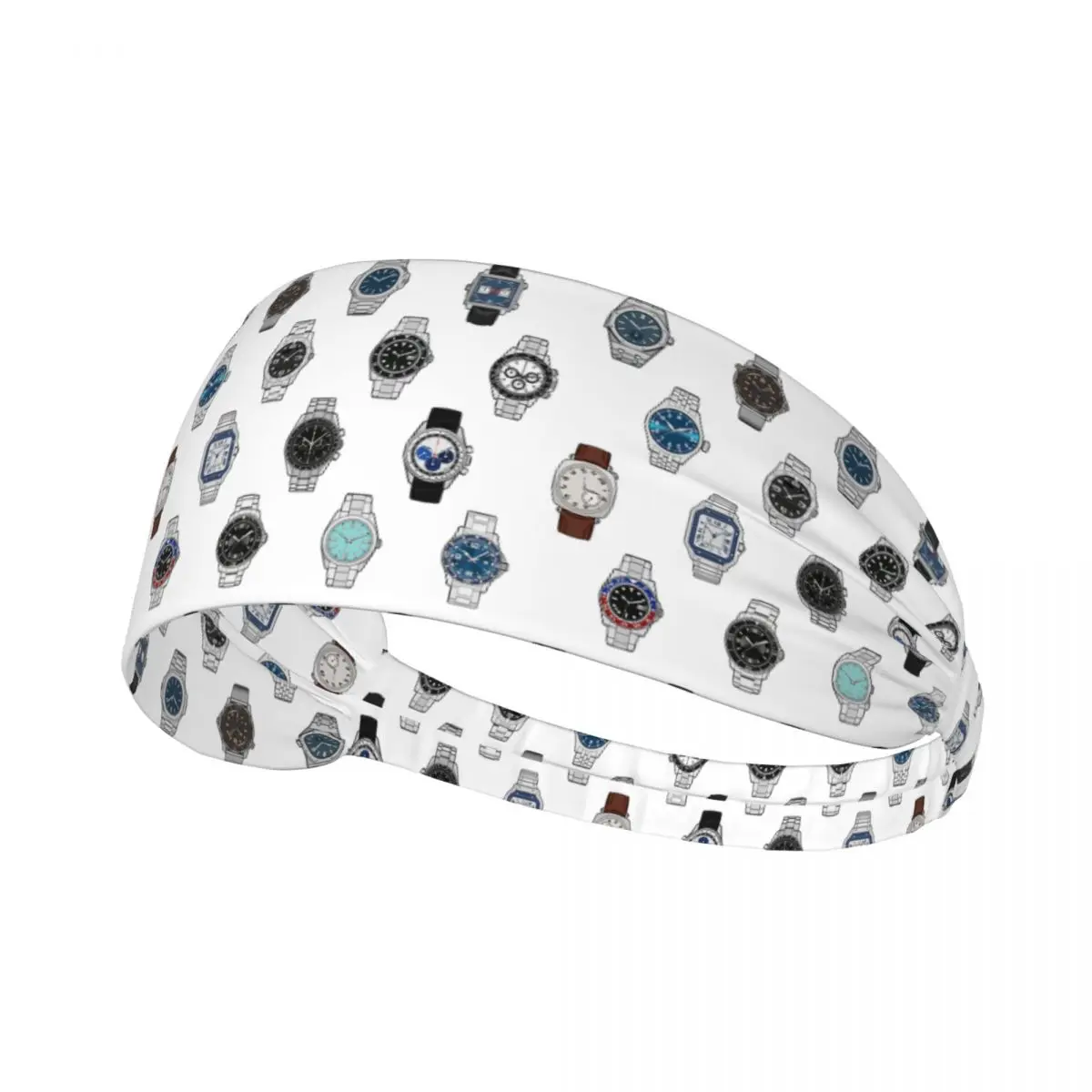 

Изготовленные на заказ швейцарские роскошные часы, повязка на повязку для мужчин и женщин, впитывающая влагу, спортивная повязка для тренажерного зала, йоги, бега