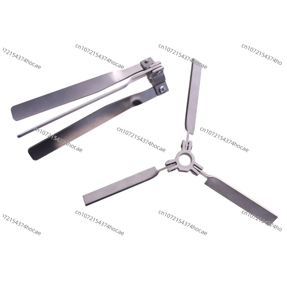 Mixer Impeller Blades Stainless Steel 304/316 Three-Blade Dispersing Disc Folding Conical Stirring Paddle Blades