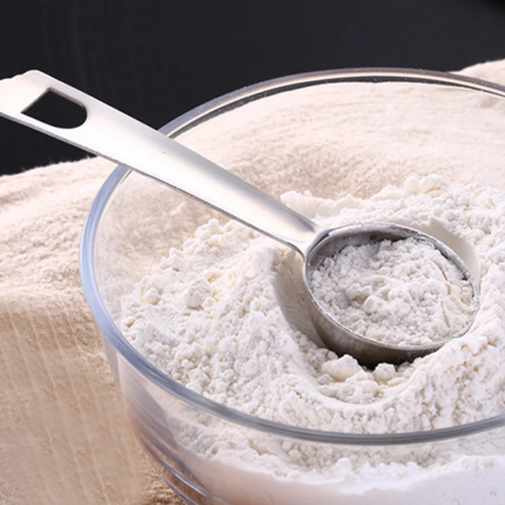 

1Pcs Stainless Steel Measuring Spoon 20Ml Rustproof Coffee Milk Powder Tea Sugar Baking Powder Kitchen Tools Measuring Spoons