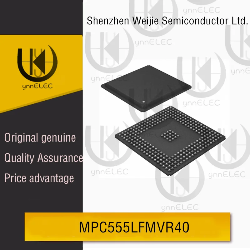 

Original MPC555LFMVR40 Automotive MCU | 40MHz PowerPC | 1MB Flash | 64KB RAM | -40°C~125°C | PBGA-292