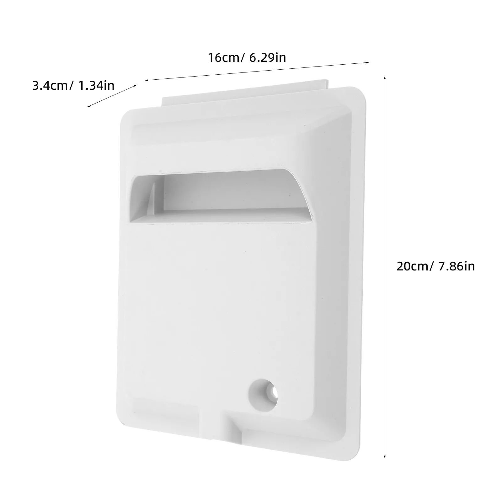 Outdoor Ac Wiring Guard Waterproof Plastic Cover Heavy Duty Air Conditioner Power Box Protector for Condenser Unit Electrical