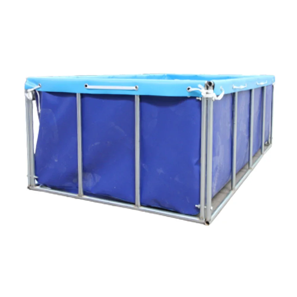 Farm Plastic Fish Aquaculture Tank Plastic Farm Fish Breeding Pools Tarpaulin Fish Pond