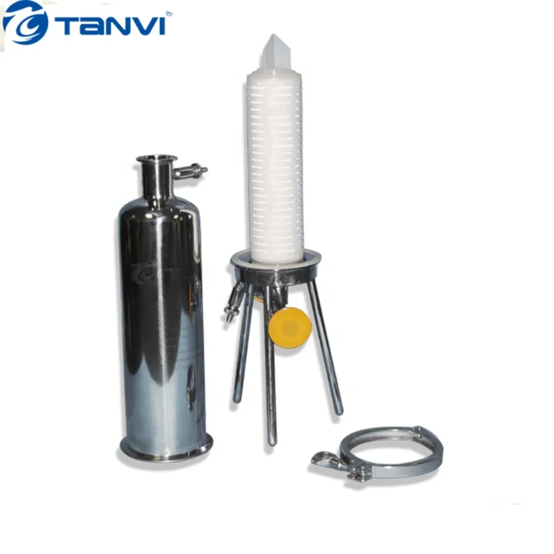 Wine/Beer/Coffee/Water Filtration Machine Single-round Sanitary Stainless Steel Filter