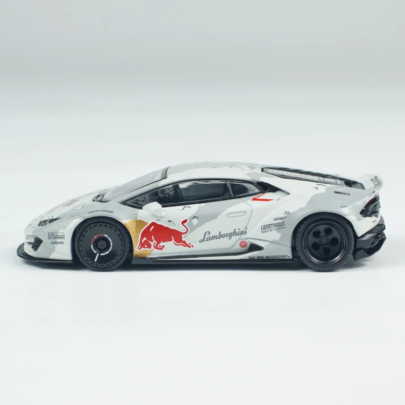 مينيجت 1:64 لامبورغيني هوراكان LB ★ يعمل الإصدار. 2 سيارة Mad Mike NIMBUL MGT مصنوعة من خليط معدني موديل 967