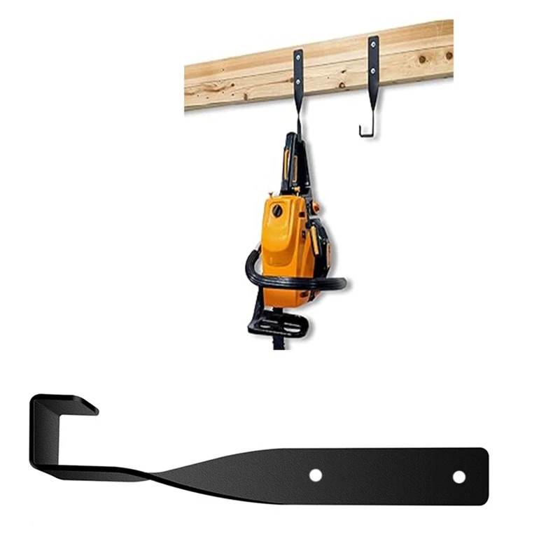 Chainsaw Wall Mount Holder Backpack Blower Rack Accessories For Garage Wall,Weed Eater String Trimmer Hanger