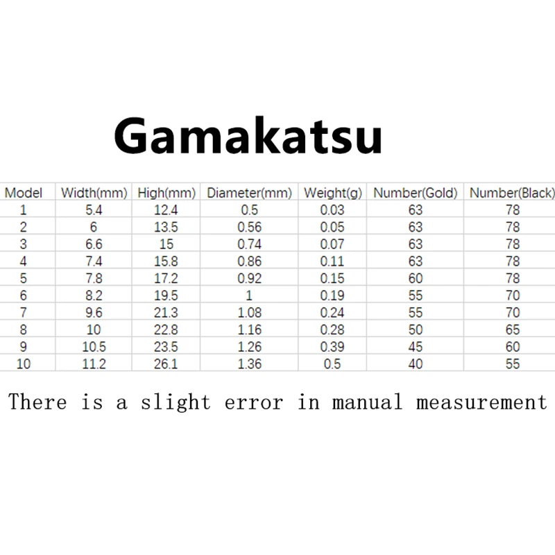 Ganchos Gamakatsu originales de Japón para pesca con púas, gancho para carpa, Offset, mango plano grueso, acero de alto carbono, pesca resistente al