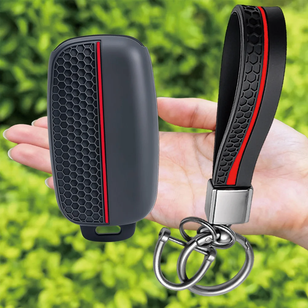 For Toyota Raize Veloz Yaris Vitz Wigo For Daihatsu Rocky Tanto 2 Button Silicone Smart Key Shell 2 Button