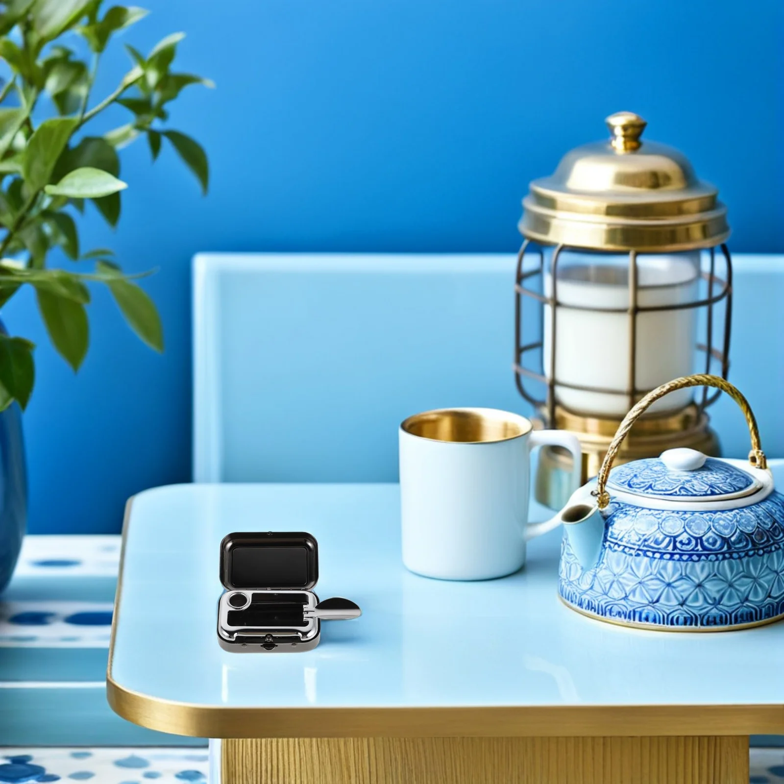 

Decorative Car Ashtray Car-friendly Creative Pocket for Office Desk Compact Cigar Dark Grey Accessories Mini