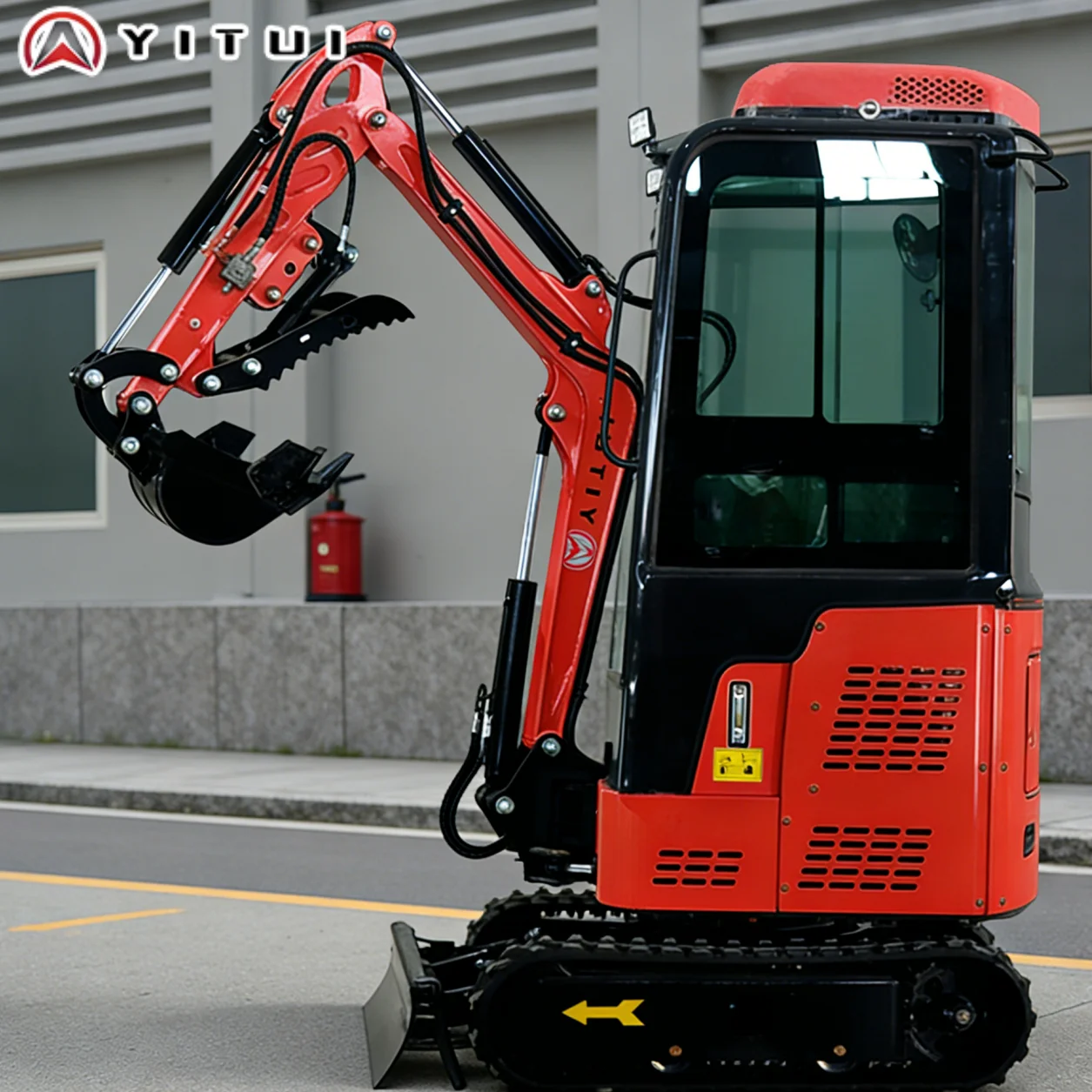 

Customized Orchard Fuel Saving Mini Excavator Compact Small Digger with Rubber Track for Garden Farm Landscaping for Greenhouse