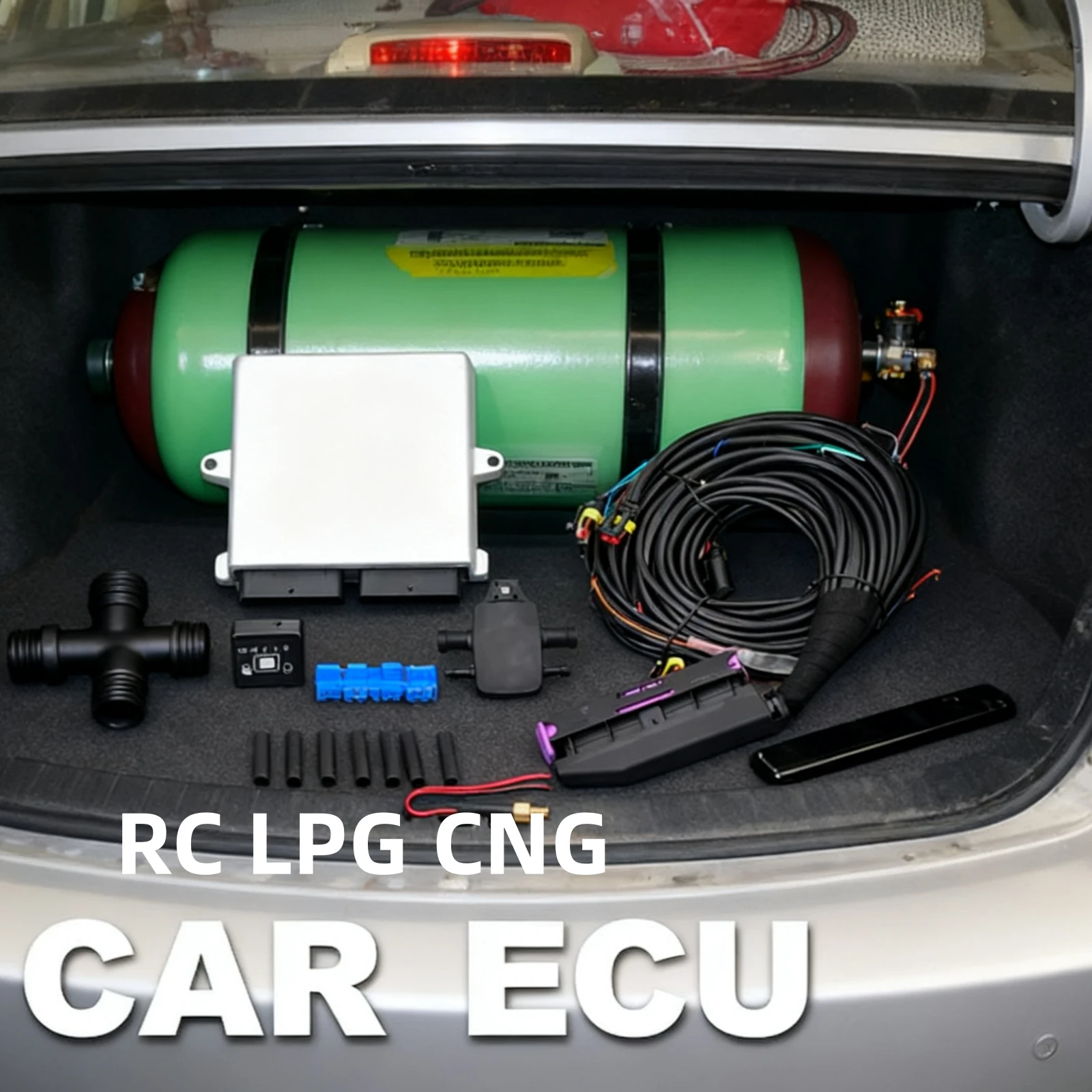 Universal 6-Cylinder Gas ECU Conversion Kit For RC LPG CNG for Cars Stable and Durable GPL GNC 256 MP48