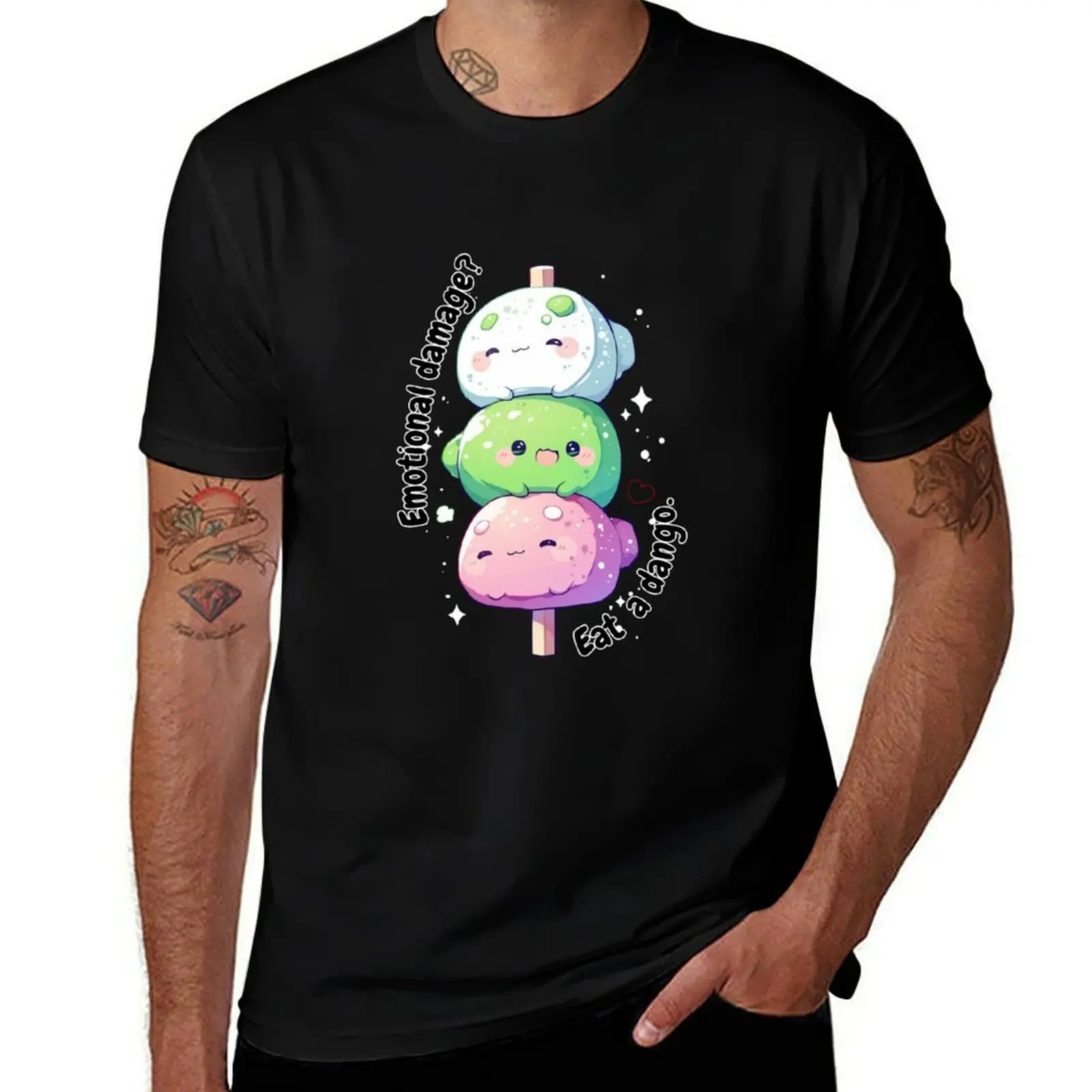 

Dango Kawaii – Emotional Damage Recovery T-Shirt man clothes cute clothes hippie clothes t shirts for men pack