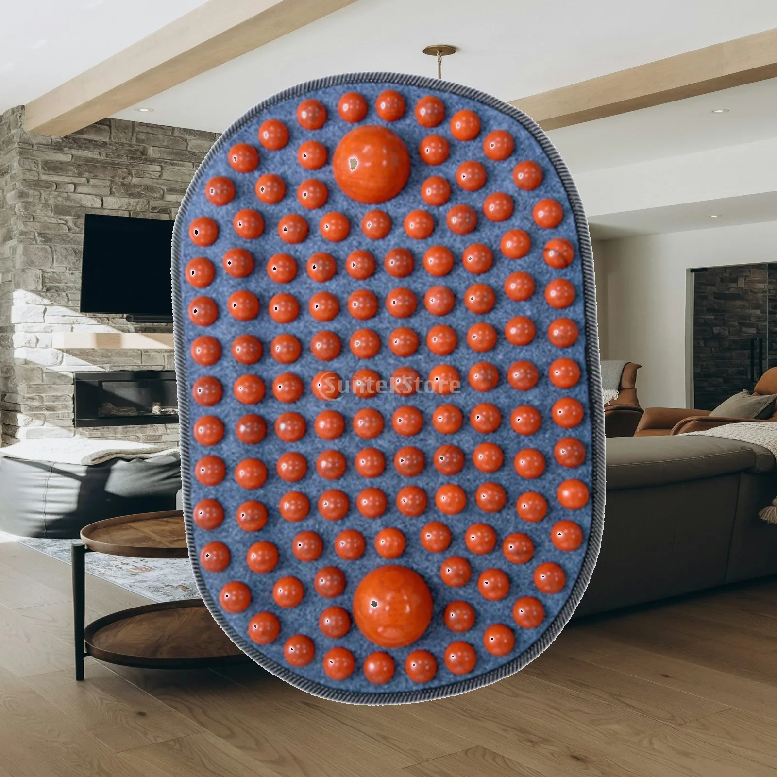 Foot Massage Mat for Men Women Stand up Pressure Point Pad Feet Acupressure Mat Massage Pad for Living Room Relaxing Home Office