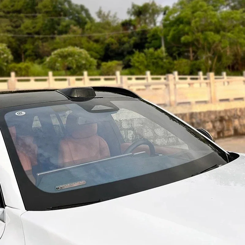 ل Lixiang L7 L8 2022 2023 2024 سيارة ليدار غطاء الزخرفية الليزر الرادار الغطاء الواقي الكسوة ABS اكسسوارات