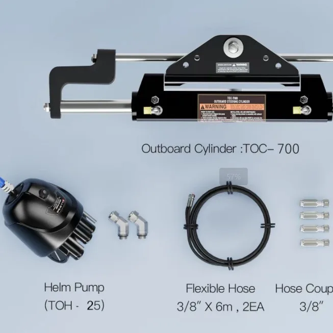Universal Hydraulic Marine Steering System for Outboard and Inboard Engines, Yacht Boat Control Mechanism