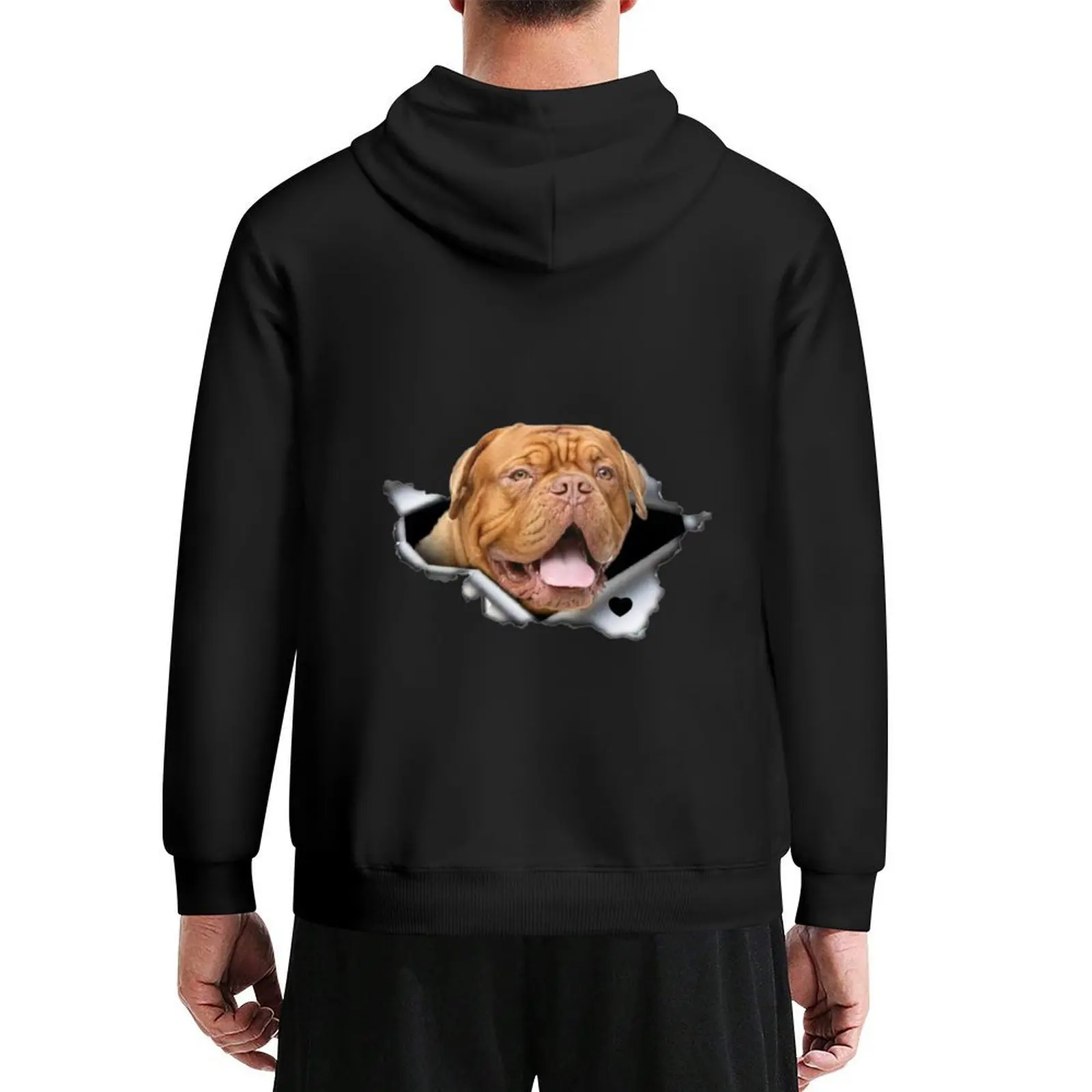 

Bordeaux dogue de bordeaux Hoodie autumn jacket men mens clothes hooded shirt men's clothing mens hoodies