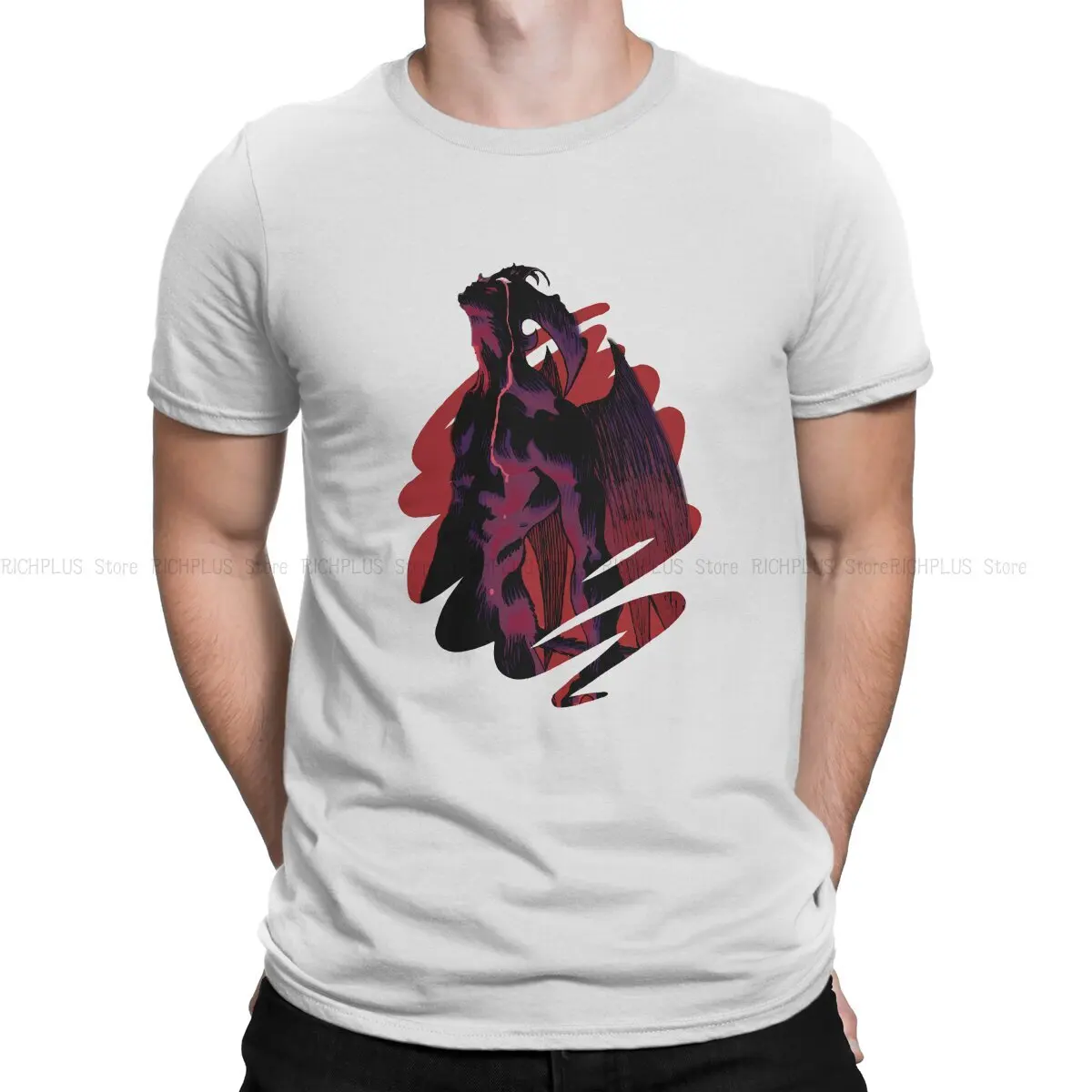 Devilman Crybaby Anime TShirt Harajuku Elegant T Shirt Oversized Men Tee Shirt Printing Big Sale