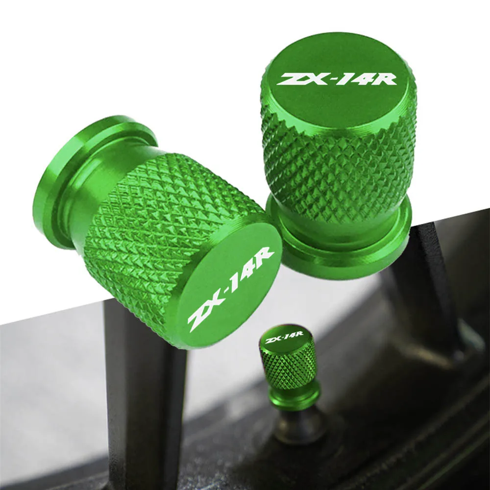 

For KAWASAKI ZX14R ZX 14R ZX-14R NINJA 2012- 2021 2022 Motorcycle CNC Aluminum Air Port Cover Airtight Tire Valve Wheel Stem Cap