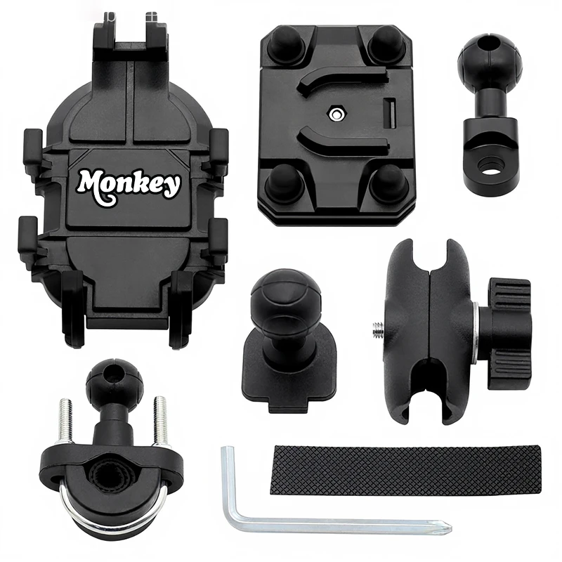 Upgraded Rotary Adjustment Mobile Phone Navigation Motorcycle Bracket For HONDA MONKEY Z 125 50 Z125 Z50 Monkey125 Accessories