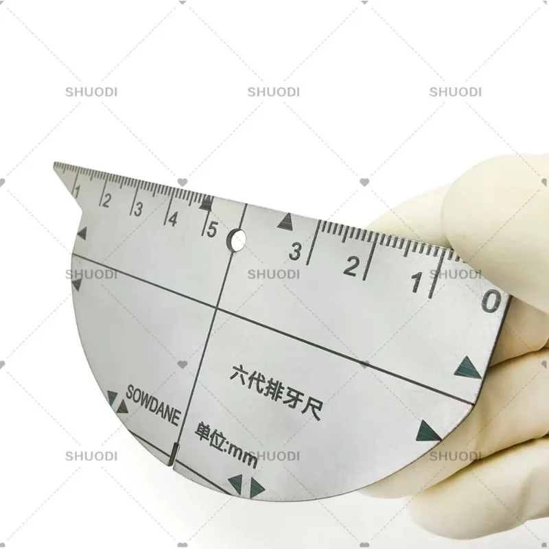 F Laboratory Ruler Teeth Arrangement Work Guide Plate .Stainless Steel Guide Plate Ruler. Best Tool s