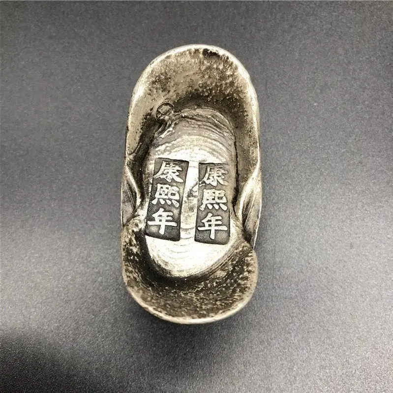 Daqing ten taels honeycomb silver ingots, a set of pure Tibetan silver big ingots, fidelity bags, old antique coins, antique coi
