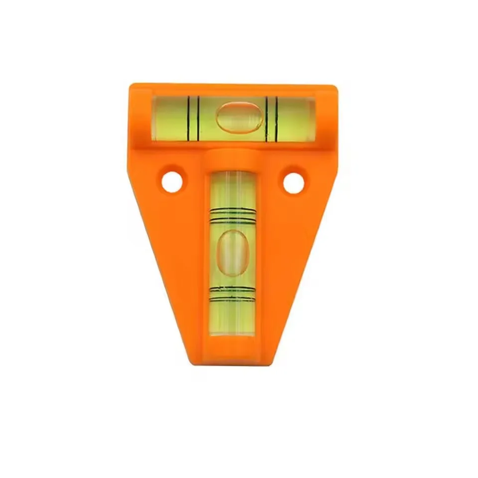 Wasserwaage vom Typ T, Kunststoff, Messung, vertikaler und horizontaler Einstellbereich, Dreiecks-Wasserwaage, Messset für Wohnwagen, Wohnmobil – Detail 9
