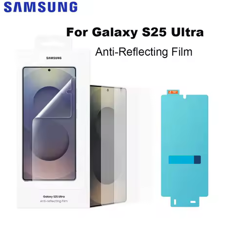 2PCS Original SAMSUNG Galaxy S25 Ultra Anti-Reflecting Film Phone Screen Protector EF-US938CTEG