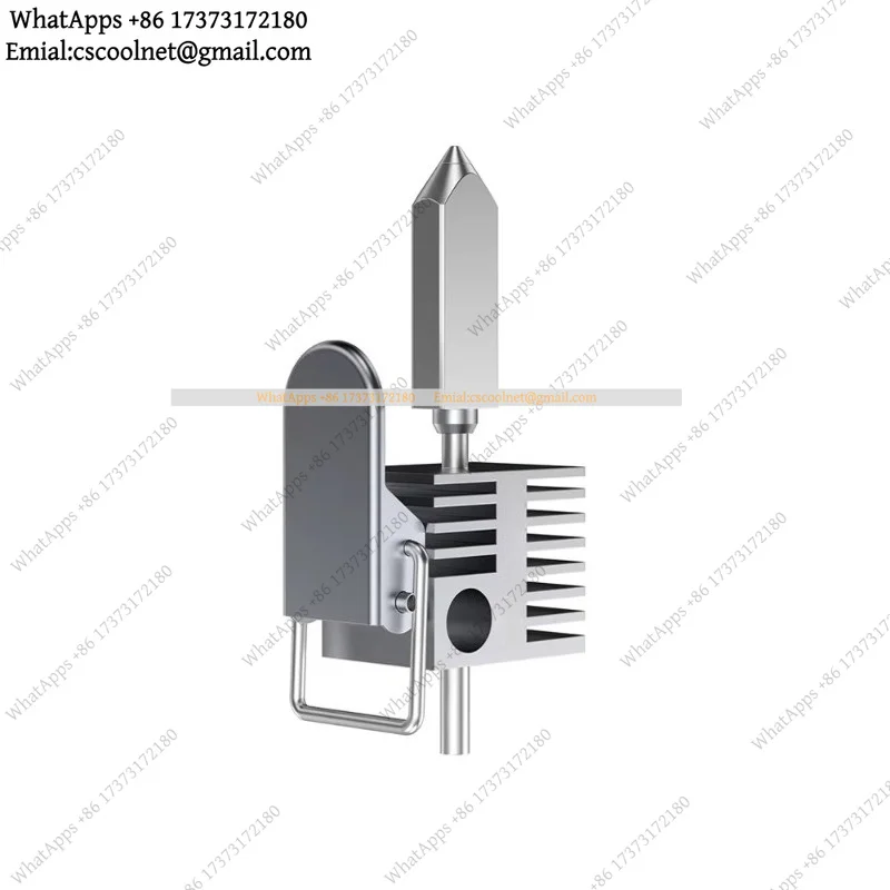for Creality Sparkx I7 Hotend Kit 4 Nozzles 0.2/0.4/0.6/0.8mm Copper Alloy Hardened Steel Heat Block Heatsink 3D Printer Upgrade
