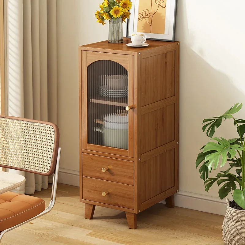 Meuble de Rangement pour Buffet, Planche Latérale, Maison à Roulettes, Ensembles de Cuisine